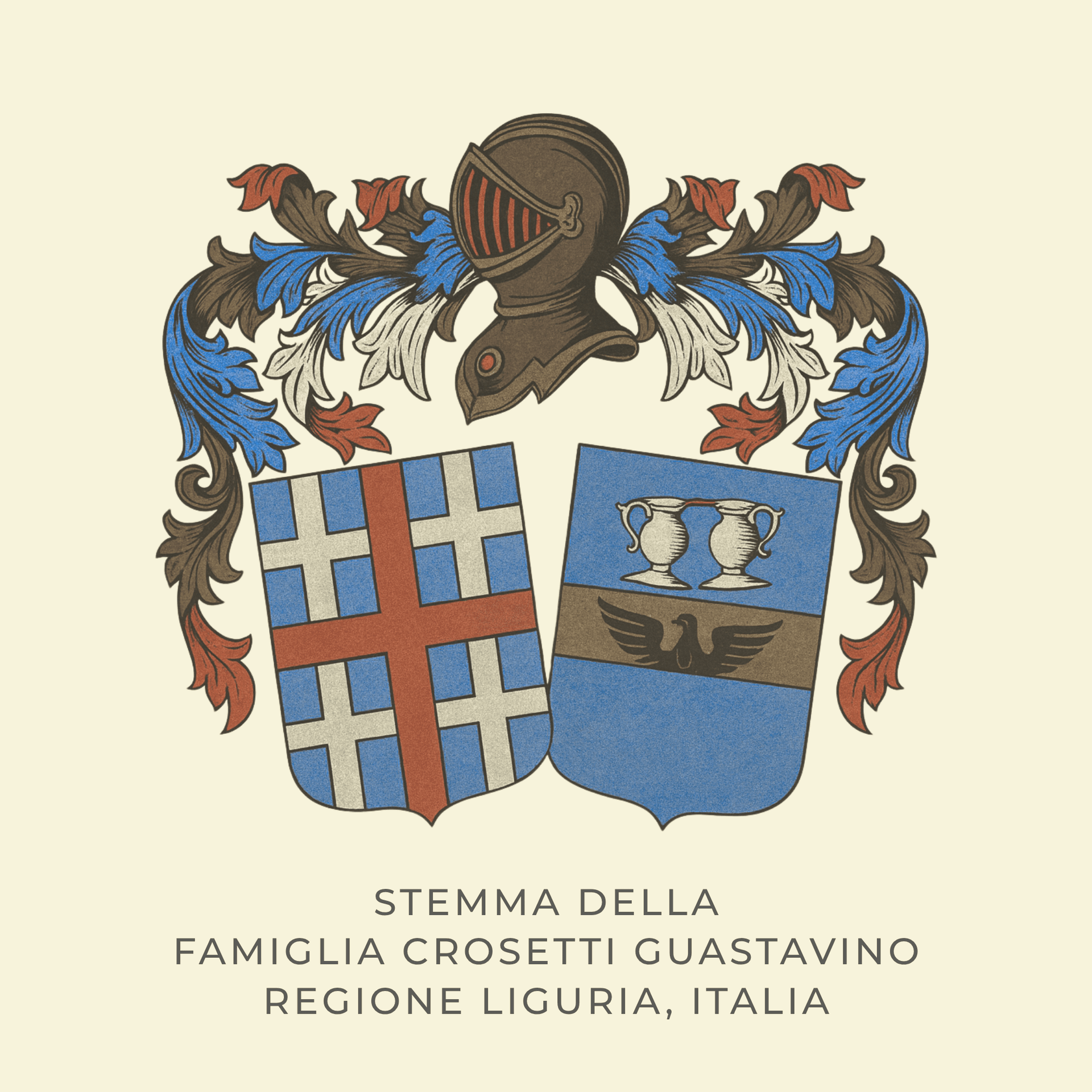 Stemma della famiglia Crosetti
